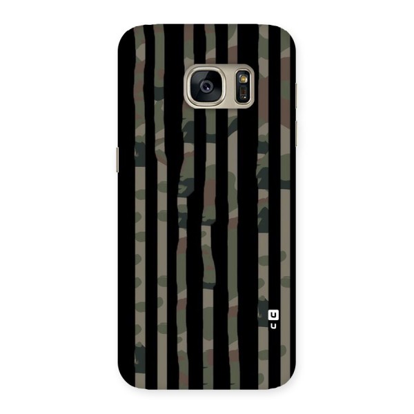 Army Stripes Back Case for Galaxy S7