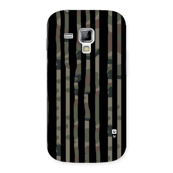 Army Stripes Back Case for Galaxy S Duos