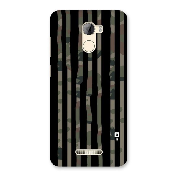 Army Stripes Back Case for Gionee A1 LIte