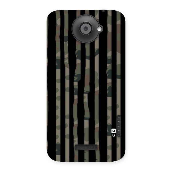 Army Stripes Back Case for HTC One X