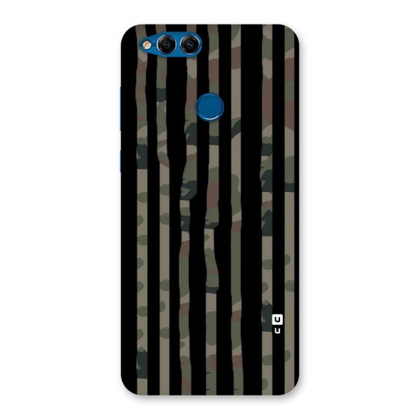 Army Stripes Back Case for Honor 7X