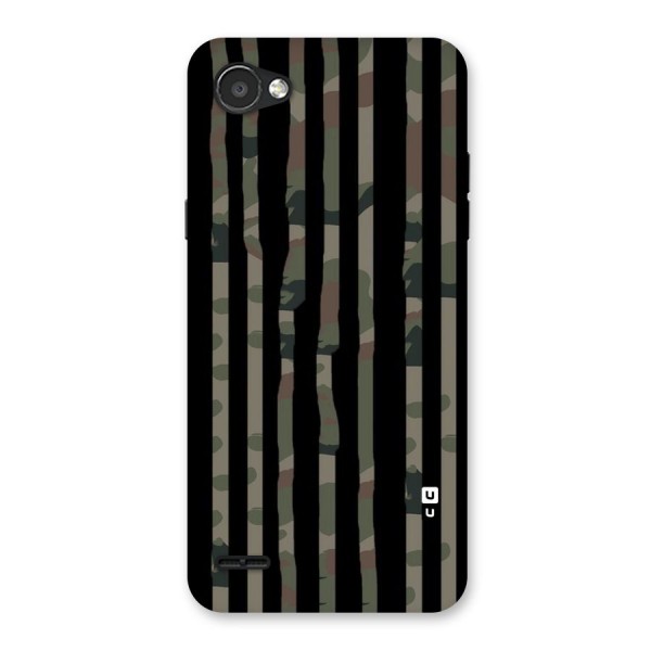 Army Stripes Back Case for LG Q6
