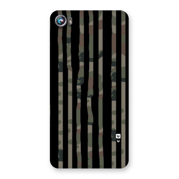 Army Stripes Back Case for Micromax Canvas Fire 4 A107
