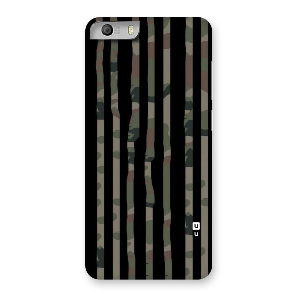 Army Stripes Back Case for Micromax Canvas Knight 2