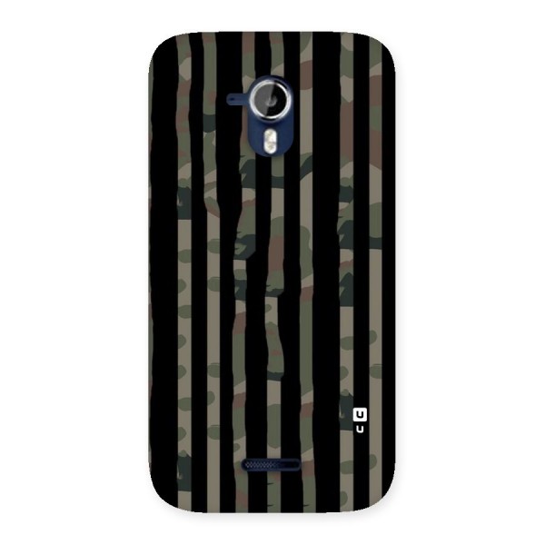 Army Stripes Back Case for Micromax Canvas Magnus A117