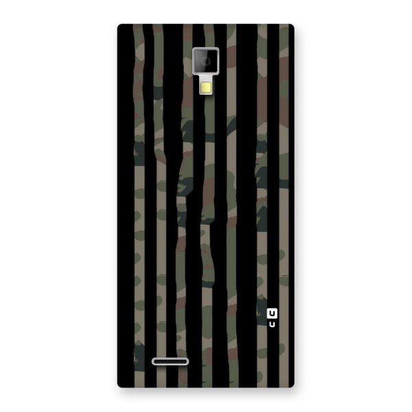 Army Stripes Back Case for Micromax Canvas Xpress A99