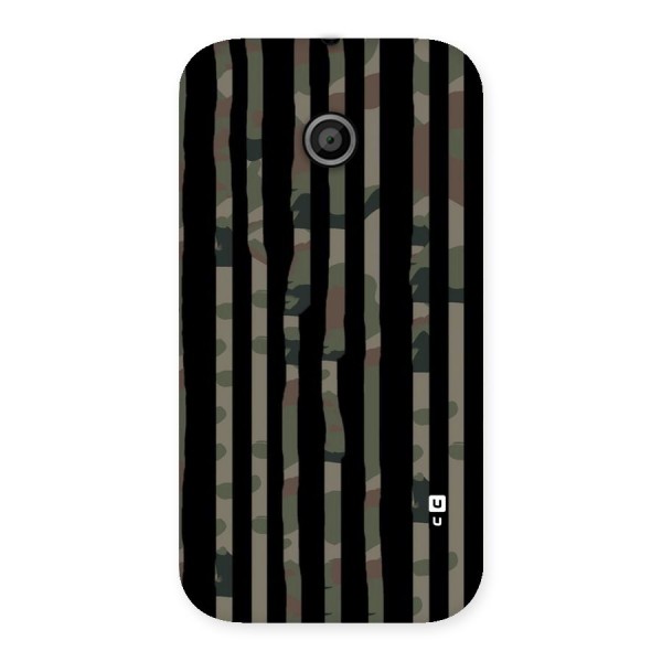 Army Stripes Back Case for Moto E