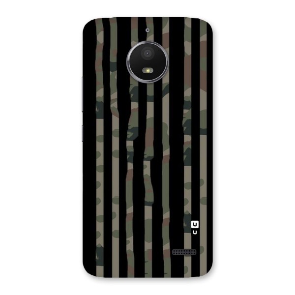 Army Stripes Back Case for Moto E4
