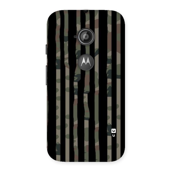 Army Stripes Back Case for Moto E 2nd Gen