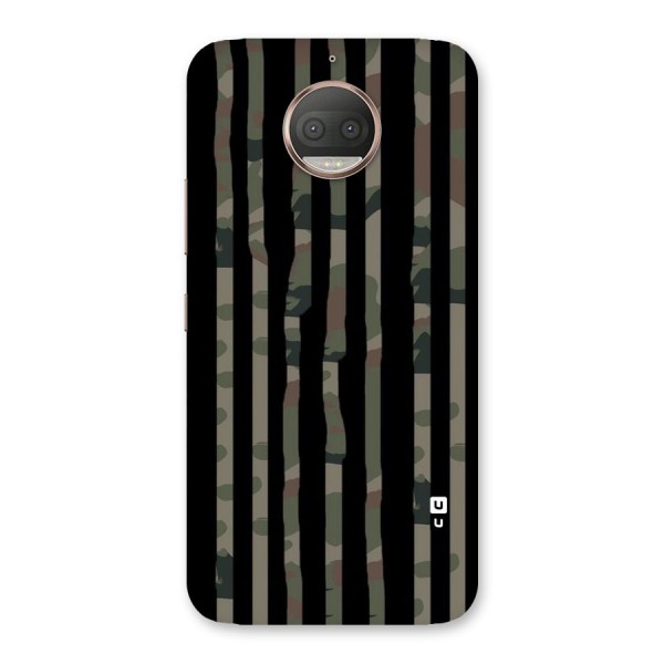 Army Stripes Back Case for Moto G5s Plus