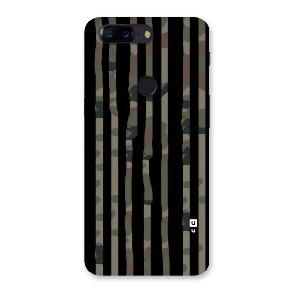 Army Stripes Back Case for OnePlus 5T