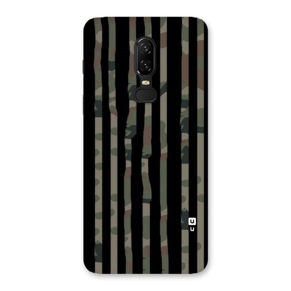 Army Stripes Back Case for OnePlus 6