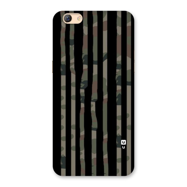 Army Stripes Back Case for Oppo F3 Plus