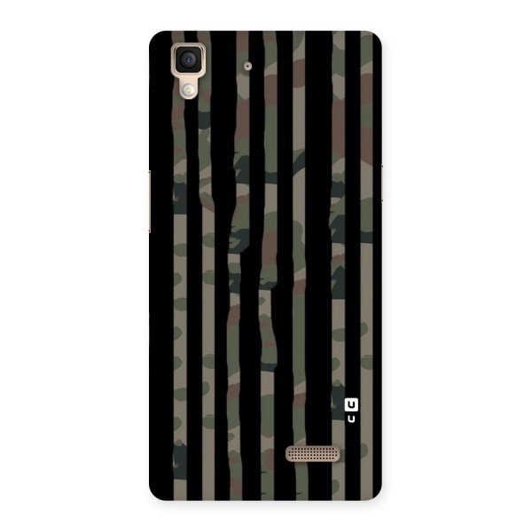 Army Stripes Back Case for Oppo R7