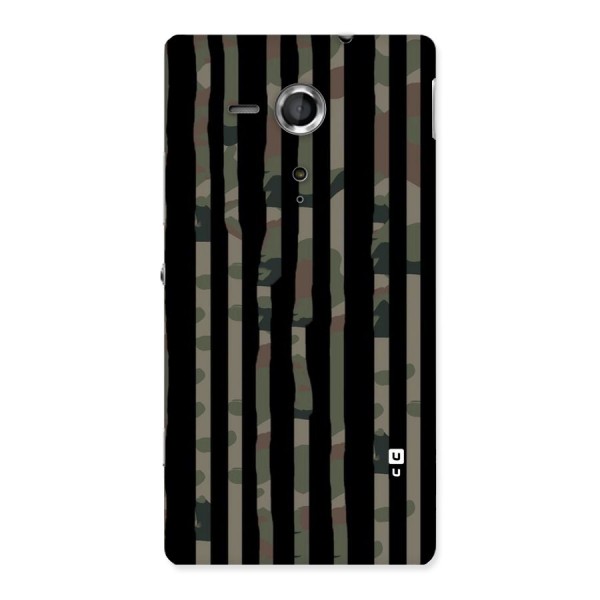 Army Stripes Back Case for Sony Xperia SP