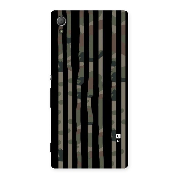 Army Stripes Back Case for Xperia Z4