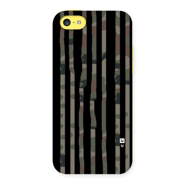 Army Stripes Back Case for iPhone 5C