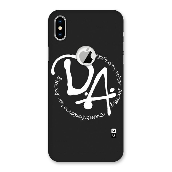 Army Strong Back Case for iPhone XS Logo Cut