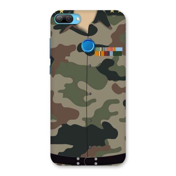 Army Uniform Back Case for Honor 9N