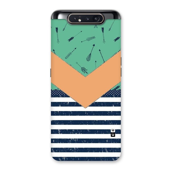 Arrows and Stripes Back Case for Galaxy A80