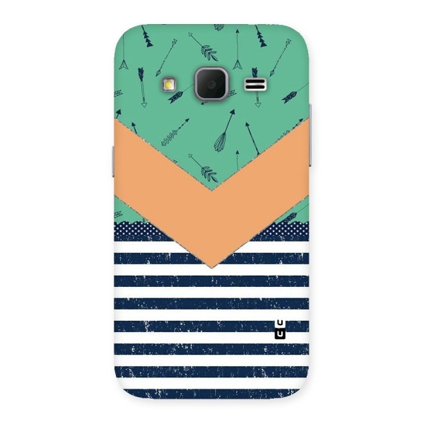 Arrows and Stripes Back Case for Galaxy Core Prime