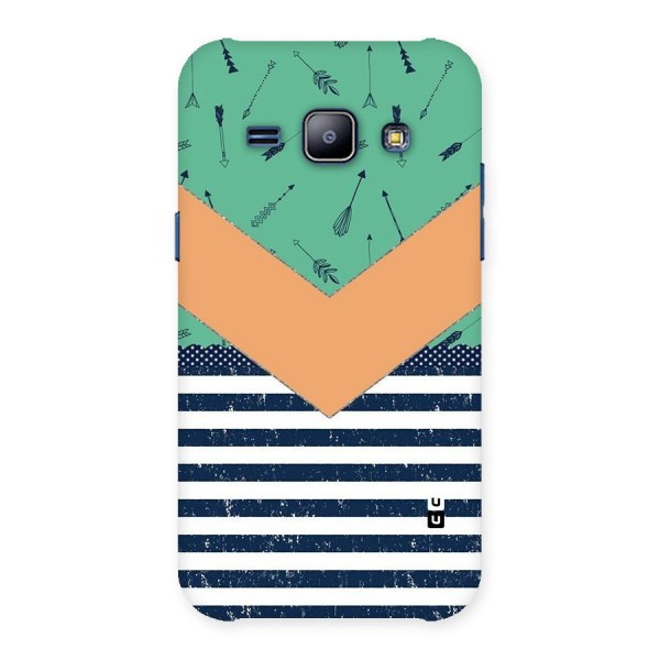 Arrows and Stripes Back Case for Galaxy J1