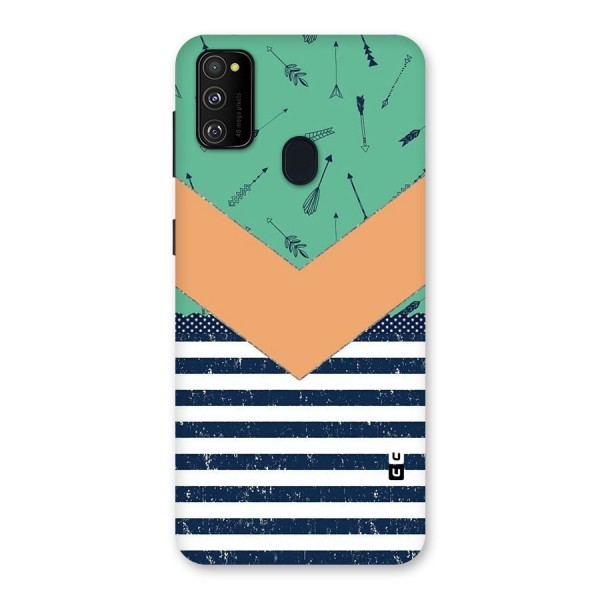Arrows and Stripes Back Case for Galaxy M30s