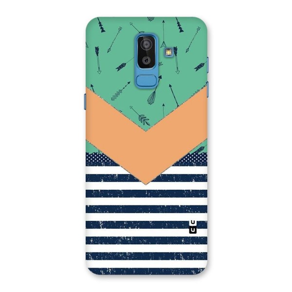 Arrows and Stripes Back Case for Galaxy On8 (2018)