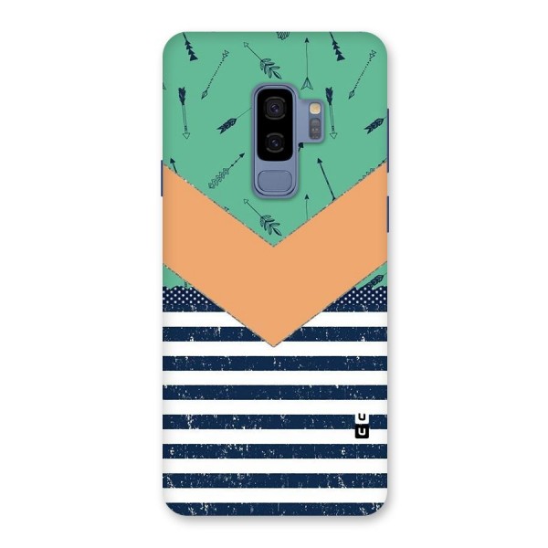 Arrows and Stripes Back Case for Galaxy S9 Plus
