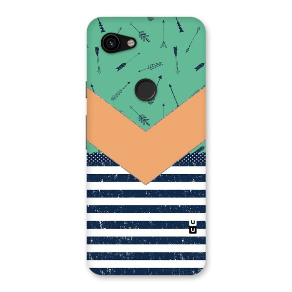 Arrows and Stripes Back Case for Google Pixel 3a