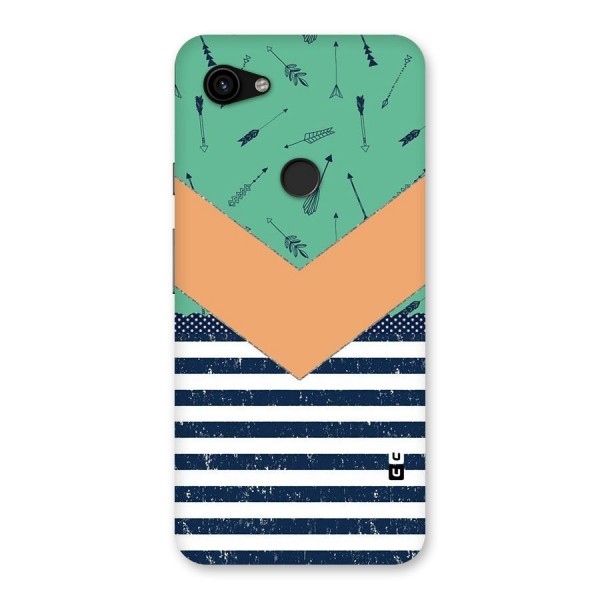 Arrows and Stripes Back Case for Google Pixel 3a XL