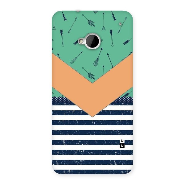 Arrows and Stripes Back Case for HTC One M7