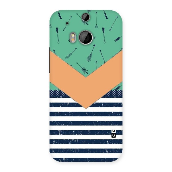 Arrows and Stripes Back Case for HTC One M8