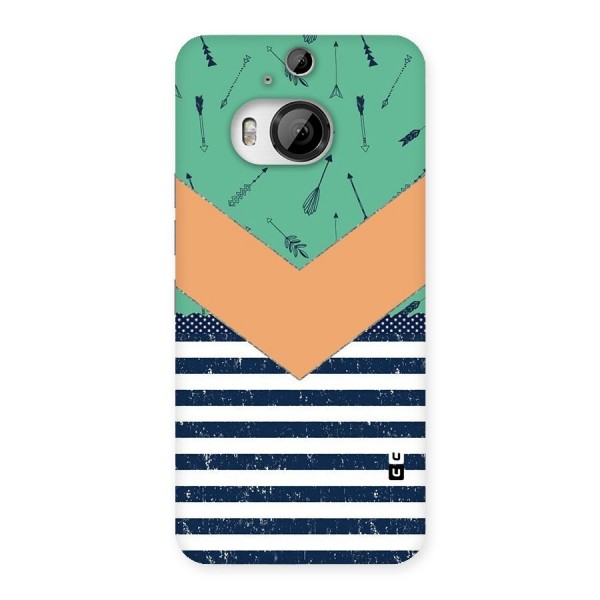 Arrows and Stripes Back Case for HTC One M9 Plus