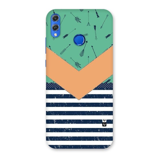 Arrows and Stripes Back Case for Honor 8X