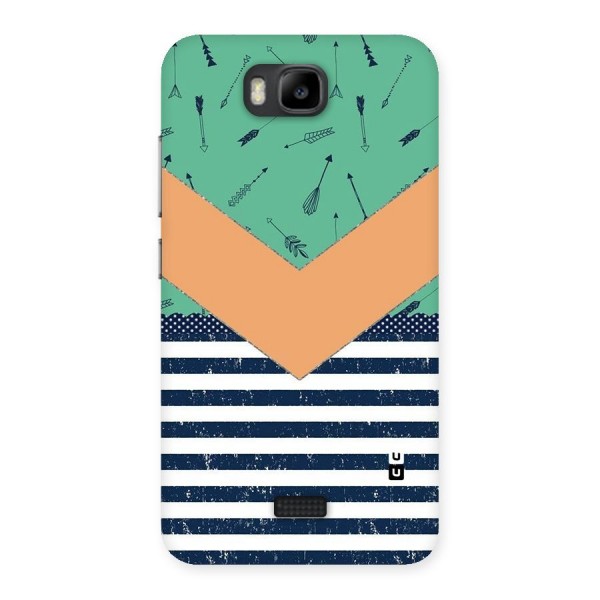 Arrows and Stripes Back Case for Honor Bee