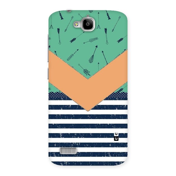 Arrows and Stripes Back Case for Honor Holly