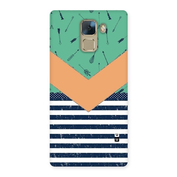 Arrows and Stripes Back Case for Huawei Honor 7