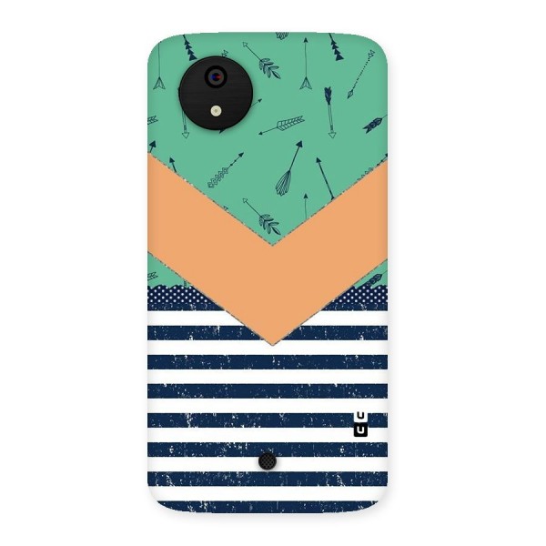 Arrows and Stripes Back Case for Micromax Canvas A1