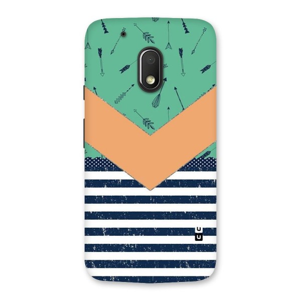 Arrows and Stripes Back Case for Moto G4 Play