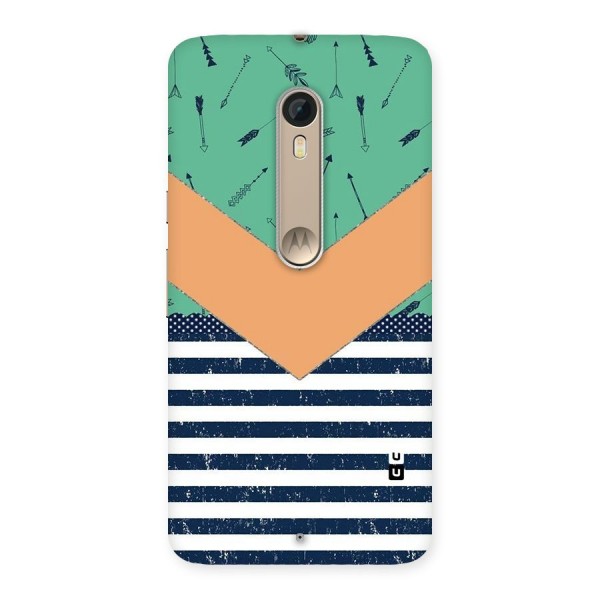 Arrows and Stripes Back Case for Motorola Moto X Style