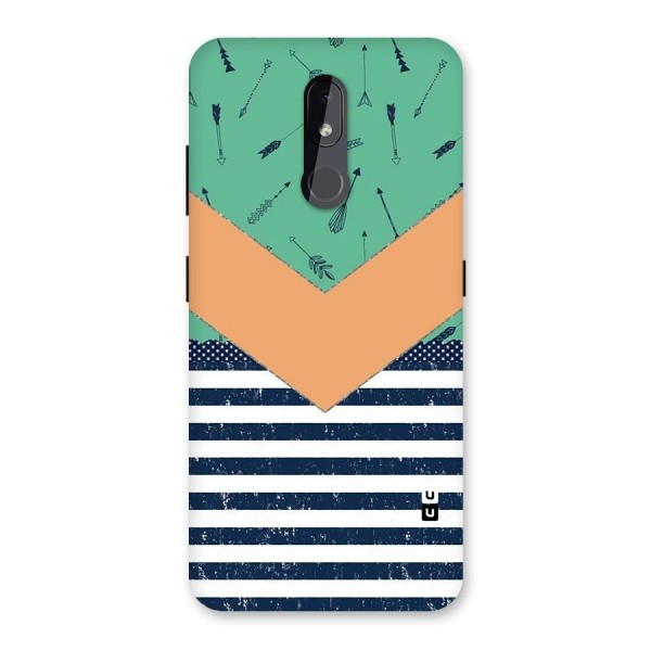Arrows and Stripes Back Case for Nokia 3.2