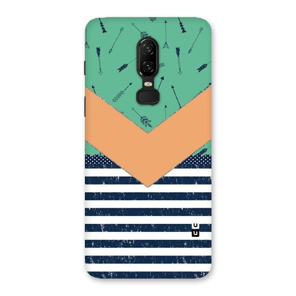 Arrows and Stripes Back Case for OnePlus 6