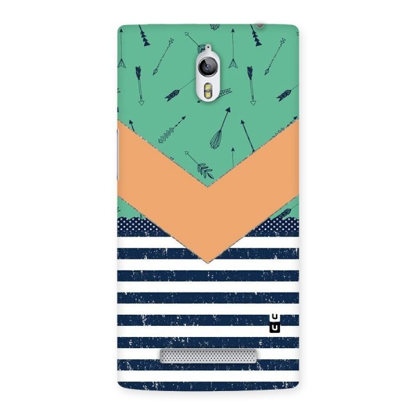 Arrows and Stripes Back Case for Oppo Find 7