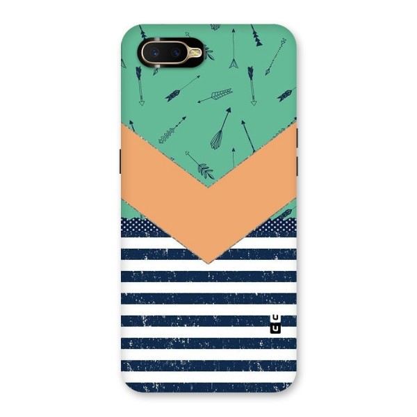 Arrows and Stripes Back Case for Oppo K1