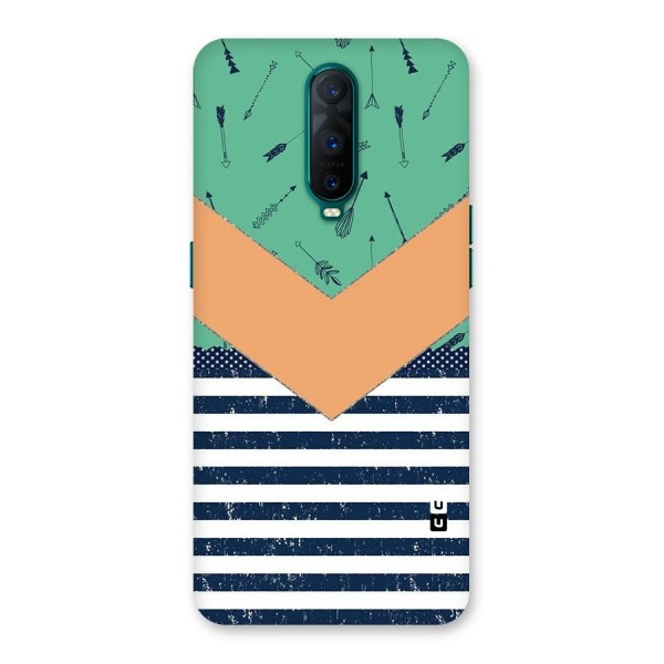Arrows and Stripes Back Case for Oppo R17 Pro