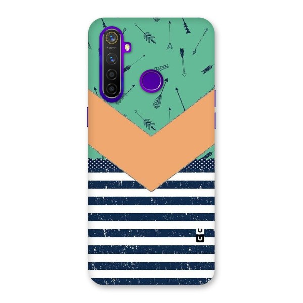 Arrows and Stripes Back Case for Realme 5 Pro