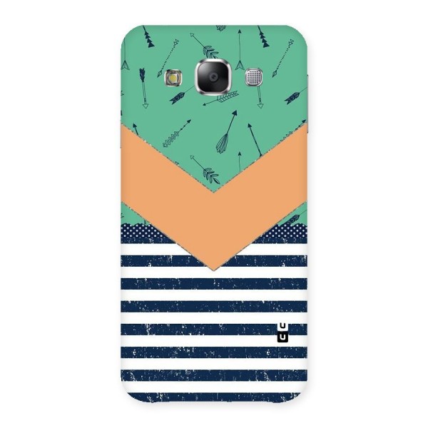 Arrows and Stripes Back Case for Samsung Galaxy E5