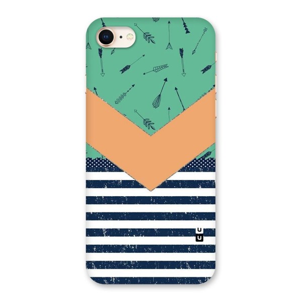 Arrows and Stripes Back Case for iPhone 8