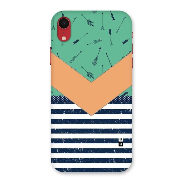 Arrows and Stripes Back Case for iPhone XR
